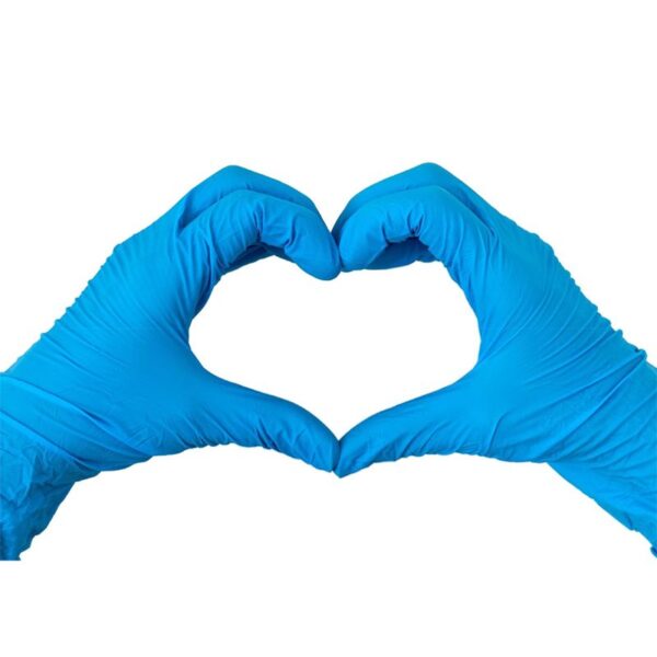 Gloves4U sinised nitriilkindad, 100 tk.
